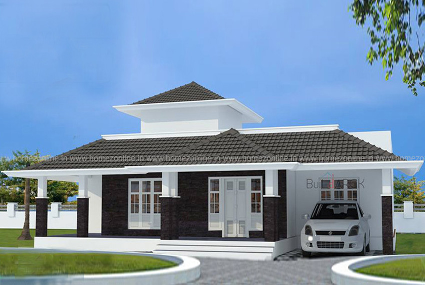 Modern single floor home in a traditional style
