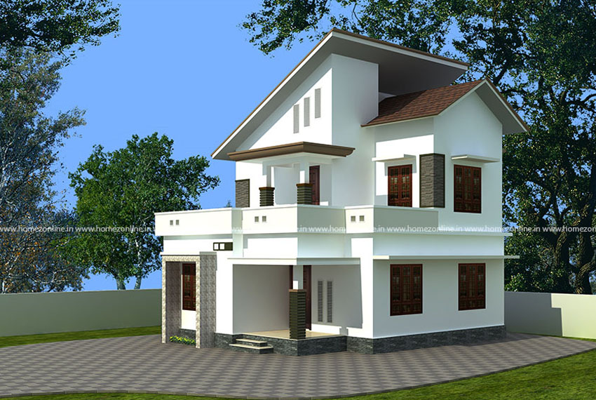 2 storey small house design