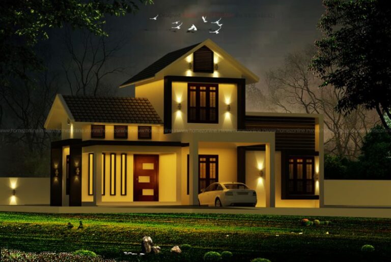 20+ Single floor home front elevations