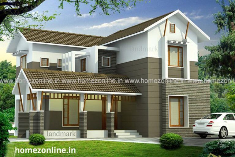 4 bedroom house on double storey