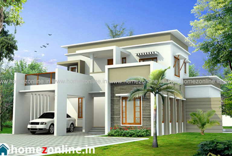 4 bedroom modern home design