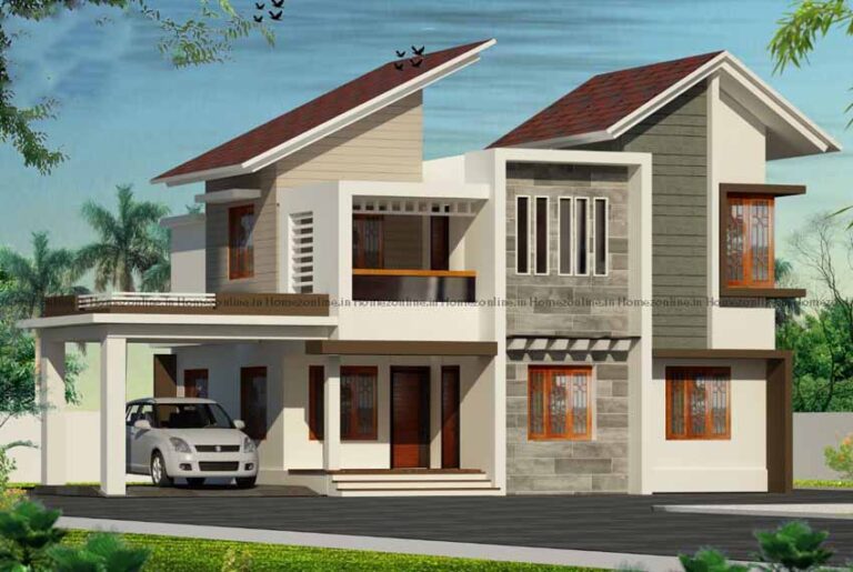 4BHK-home-design-with-splendid-exterior