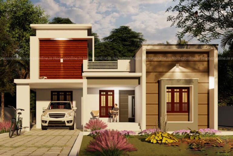 Aesthetically designed single floor home