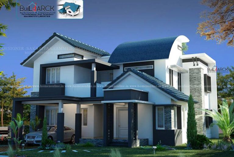 Beautiful-modern-house-on-impressive-roof-combinations