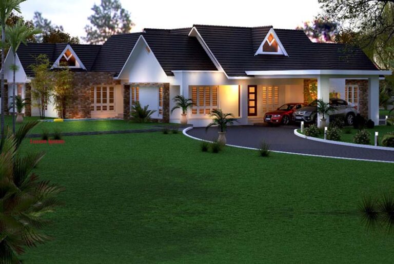 Best Kerala style house planed in single storey