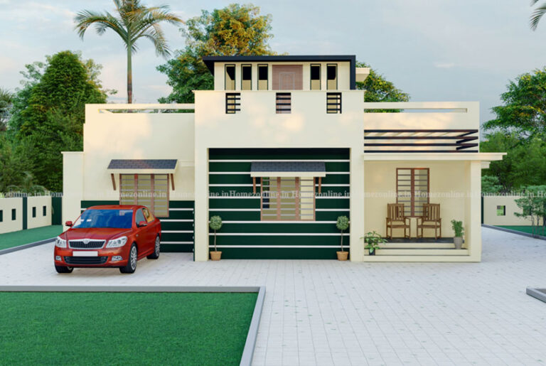 Box style stunning simplex home