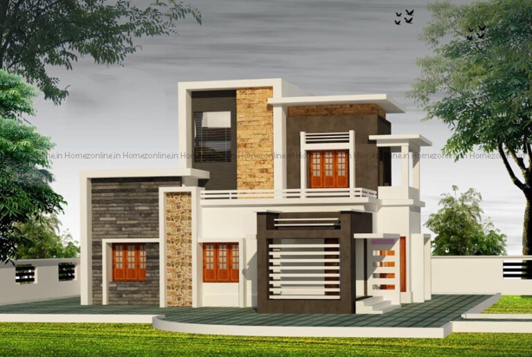 Brand-new-flat-roof-home-design