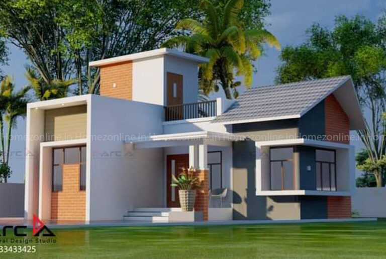Contemporary-simplex-2bhk-home