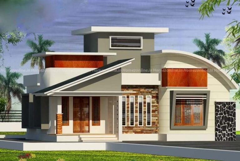 Contemporary simplex home with fine exterior