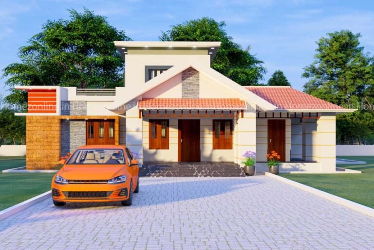 Contemporary style beautiful simplex home