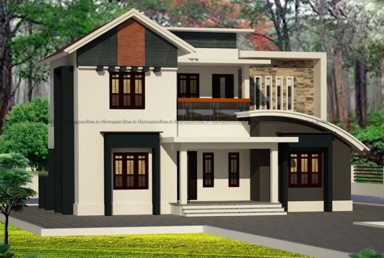 Contemporary-two-storey-home-with-fine-exterior