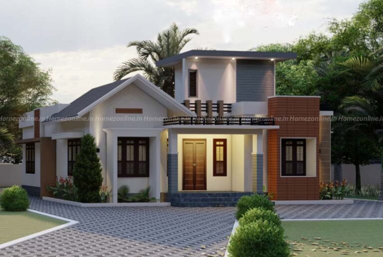 Dazzling-single-floor-home-design