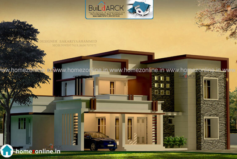 Double storey home plan