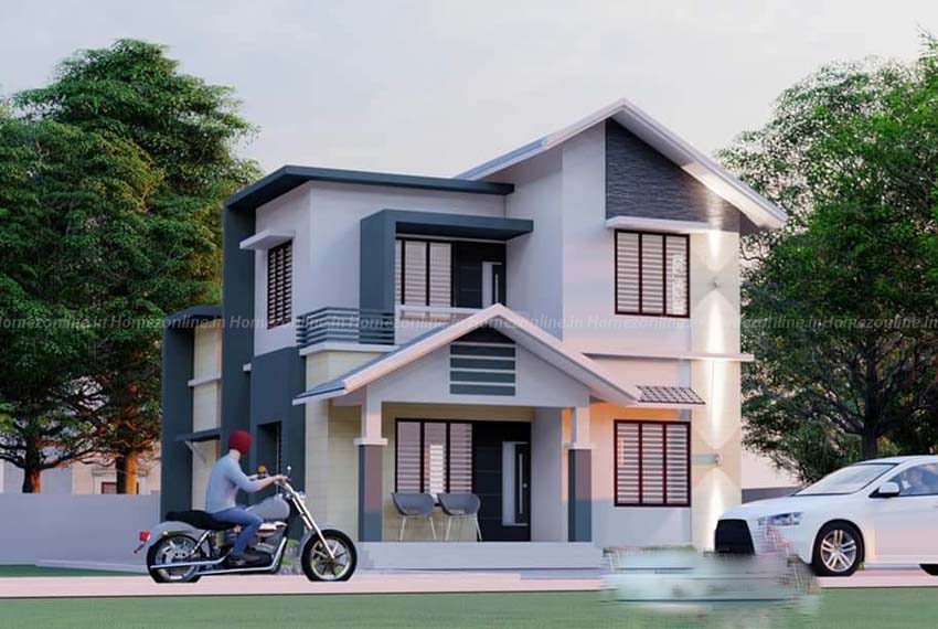Double storey home with pleasing exterior