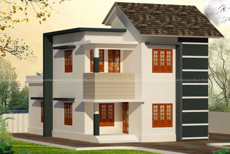 Duplex-home-on-simple-exterior-design