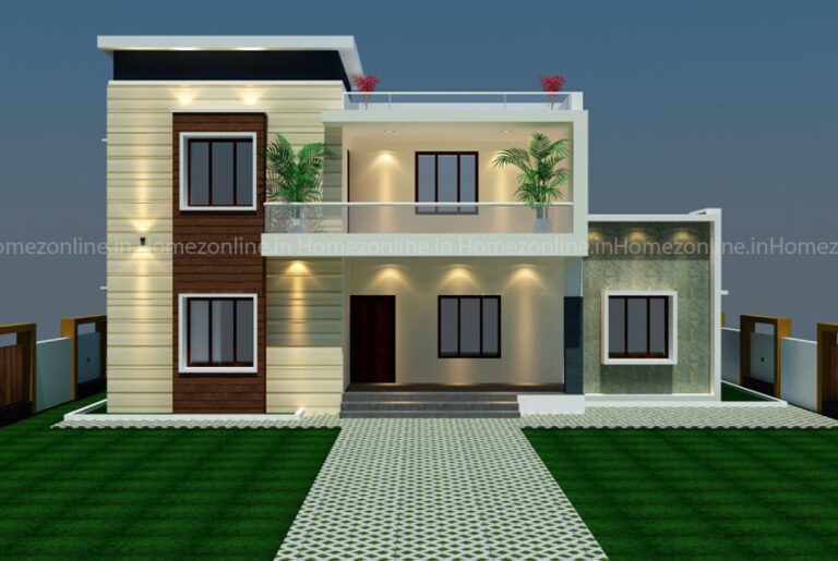 Duplex-home-with-beauteous-exterior