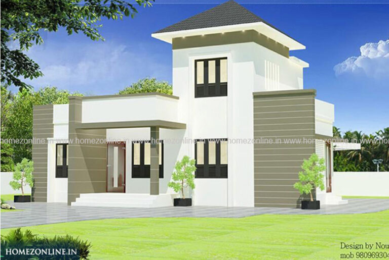 Glamorous simple home design