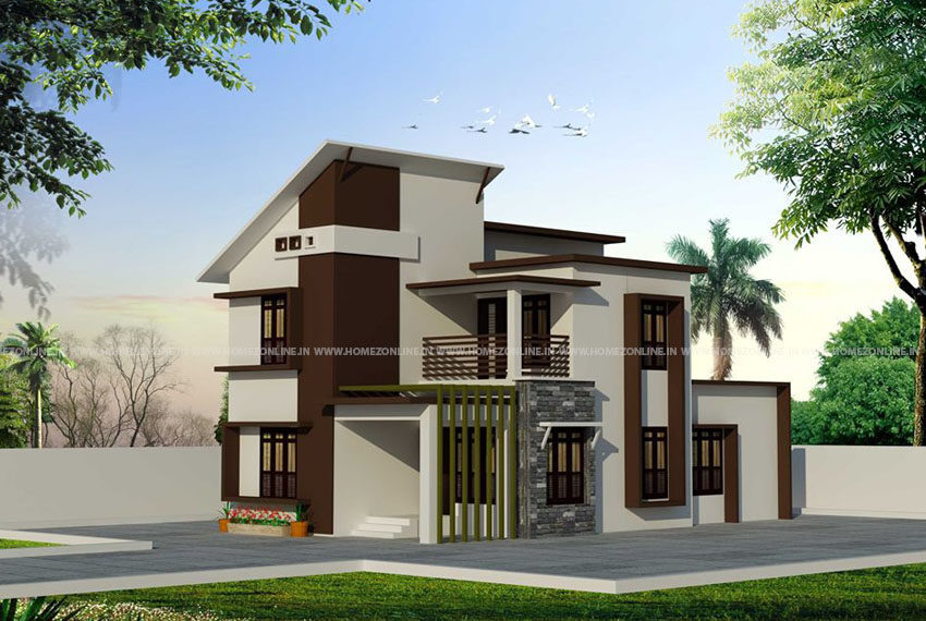 Graceful two storey home design