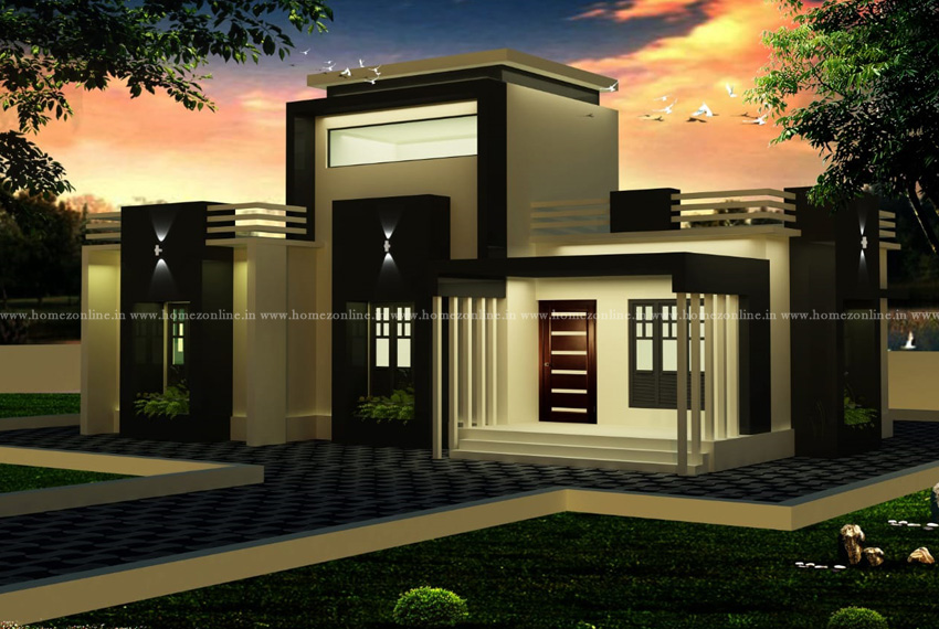 Modern-contemporary-style-single-storey-home