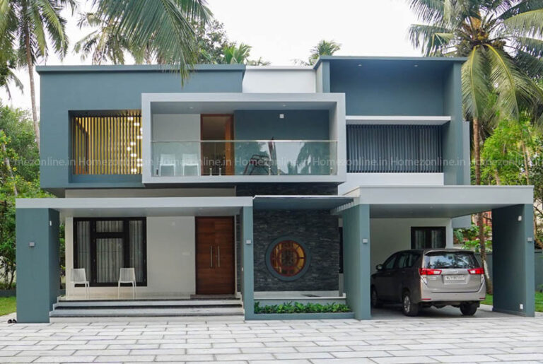 Modern double storey home