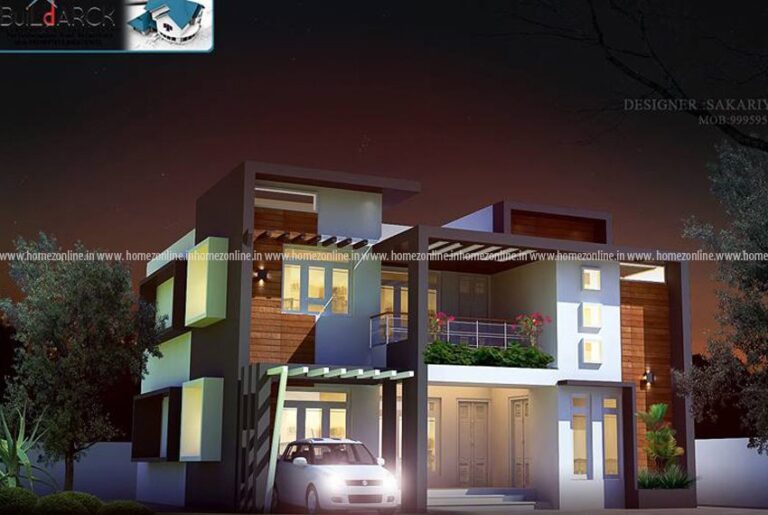 Modern-flat-roof-house-design