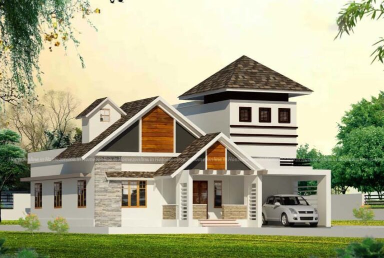 Modern-temple-roof-design-on-double-storey-1