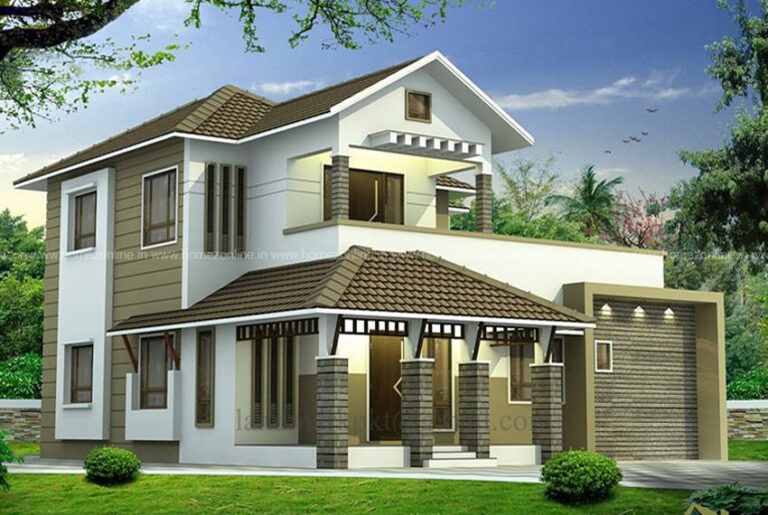 Modern traditional home