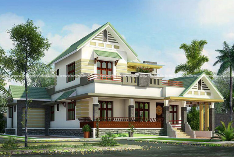 Modern traditional house