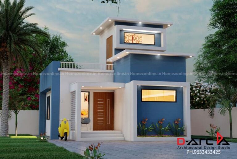 Outstanding box style simplex home design - HOMEZONLINE