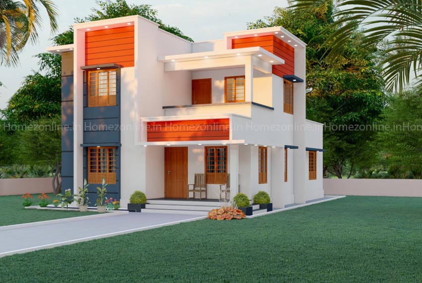 Outstanding duplex home design