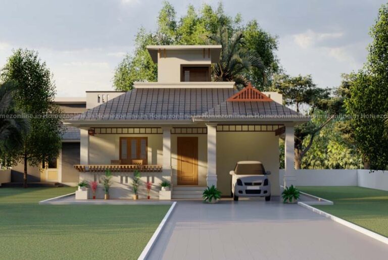 Simplex-home-design-with-appealing-exterior