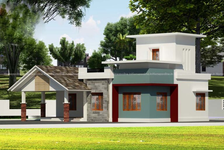 Simplex-home-design-with-wonderful-exterior