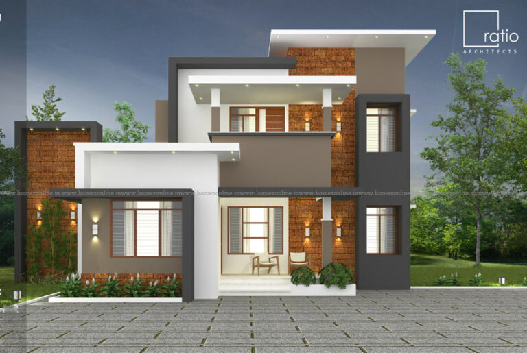 Small double storey house