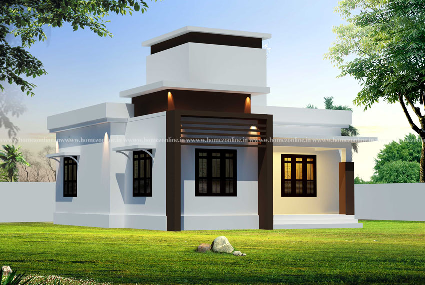 Small house front design