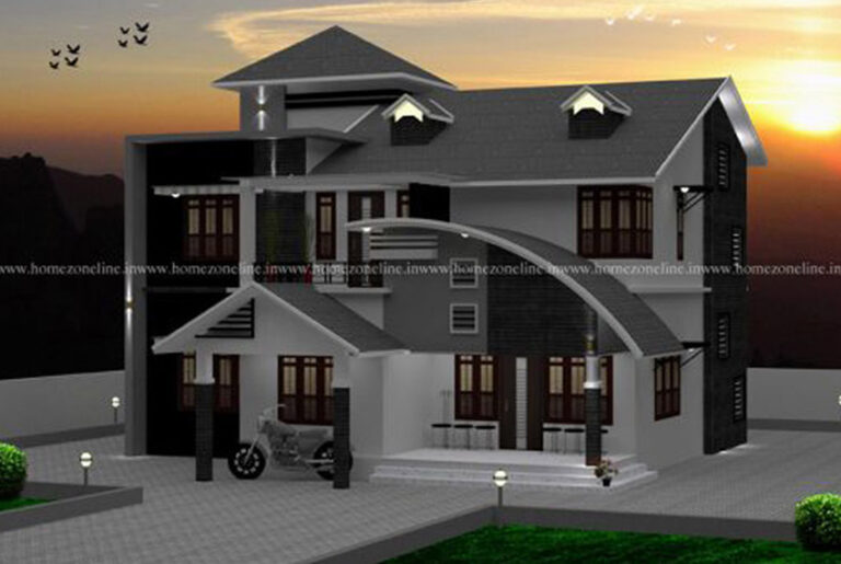 Two floor house design