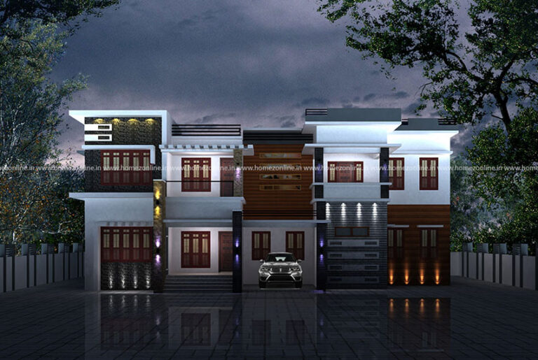 Two storey house plan