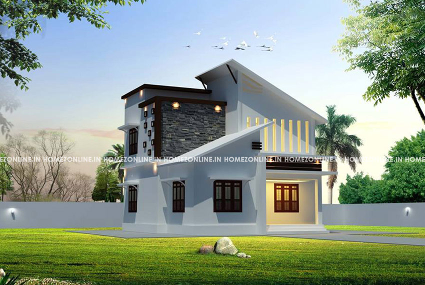 Two storey small house design