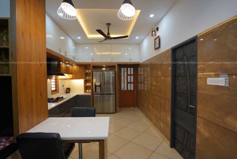 Beautiful modern kitchen interior