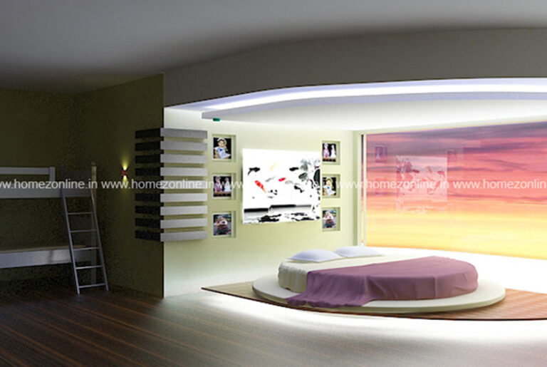 Dazzling bed room interior design