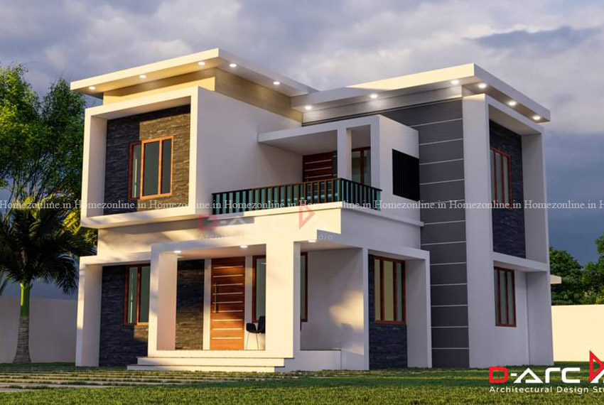 Double storey home with attractive exterior