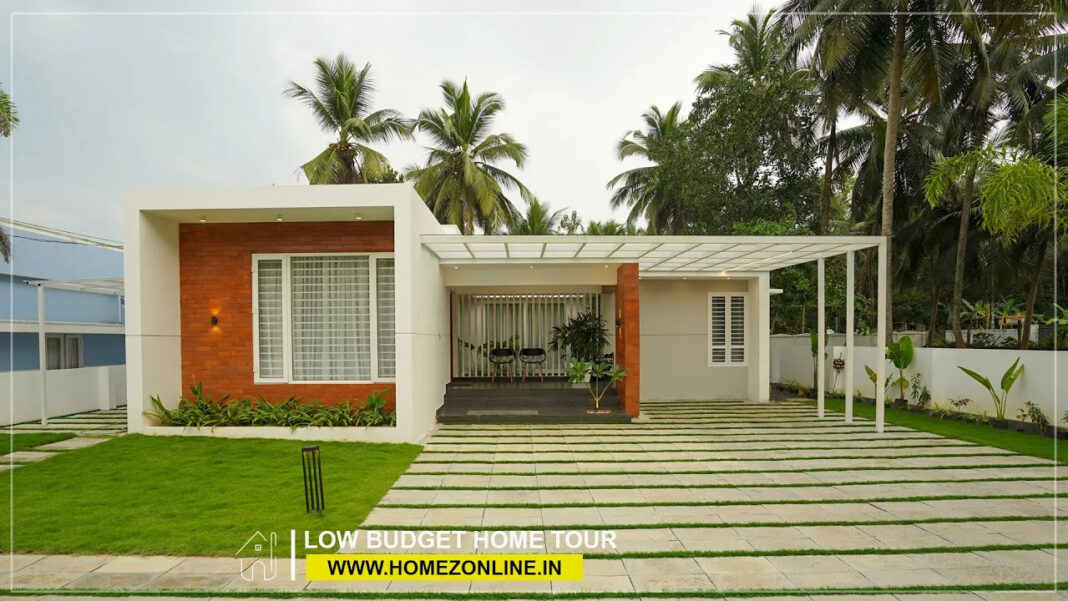 Eye catching low budget single storey contemporary home