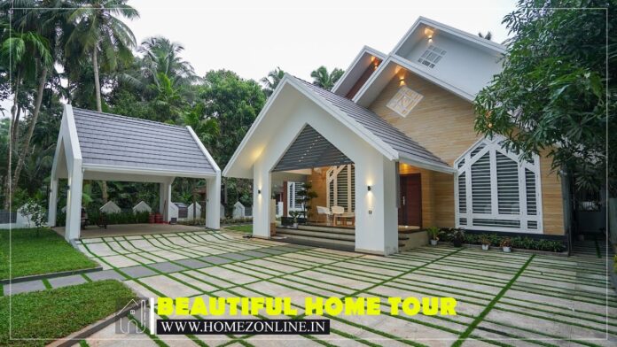 Beautiful contemporary home with best interior and eye catching outdoor look Beautiful contemporary home with best interior and eye catching outdoor look
