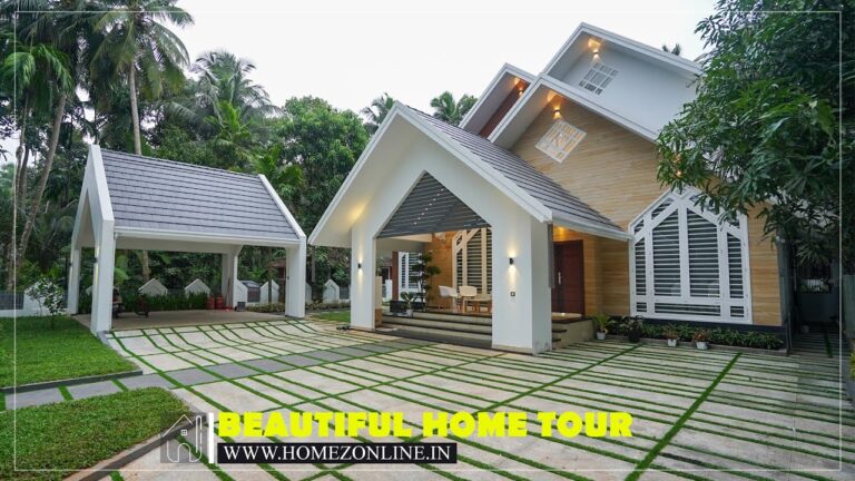 Beautiful contemporary home with best interior and eye catching outdoor look