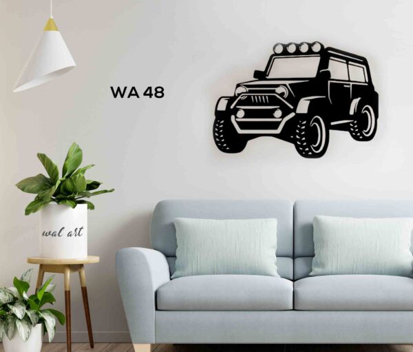 jeep metal wall decor.mockup
