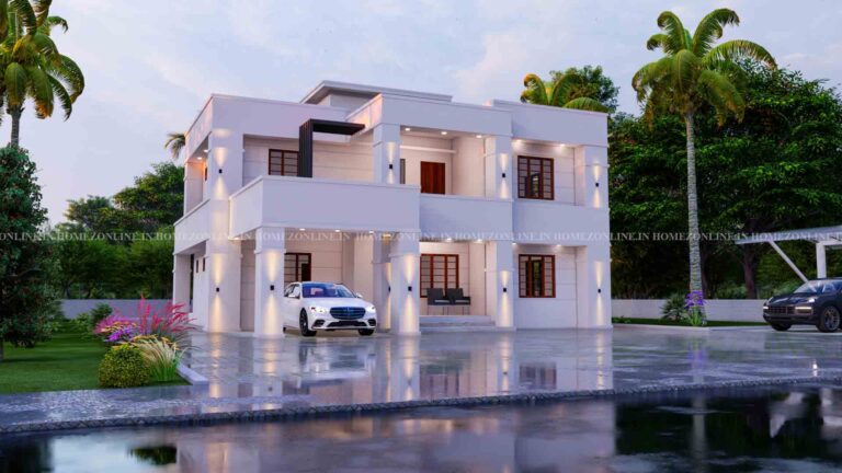 Best double storey home design with elegant interior