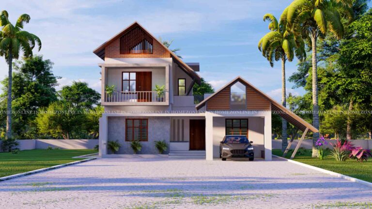 Magnificent double storey home design