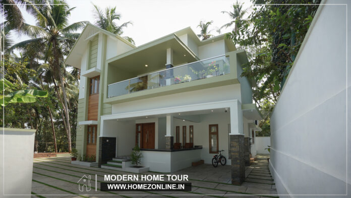 Variety minimal double storey home tour