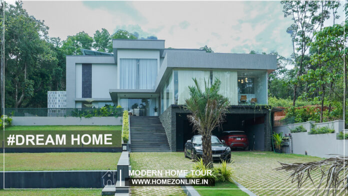 Modern contemporary home with beautiful interior, home theater and patio Modern contemporary home with beautiful interior, home theater and patio