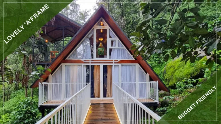 Attractive 'A' frame home